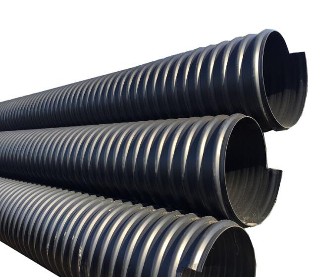 Hdpe Steel Strip Reinforced Corrugated Pipe