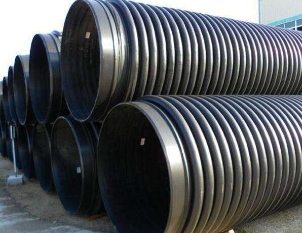 HDPE strengthened winging pipe