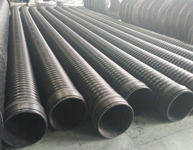 HDPE strengthened winging pipe