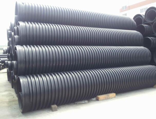 HDPE strengthened winging pipe