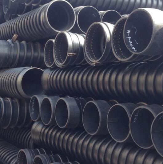 HDPE strengthened winging pipe