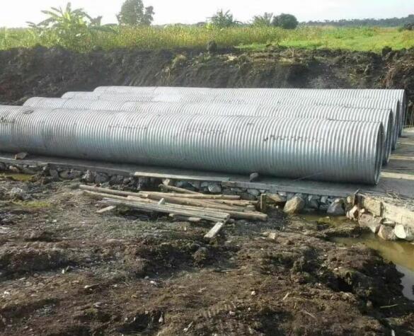 Galvanized Welded Corrugated Steel Culvert Pipe