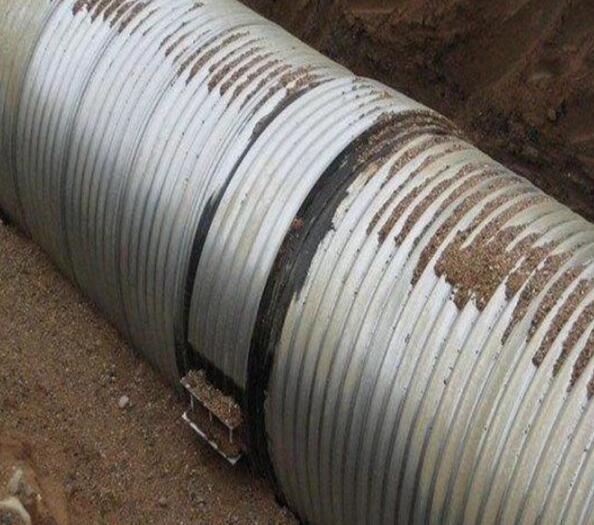 Galvanized Welded Corrugated Steel Culvert Pipe