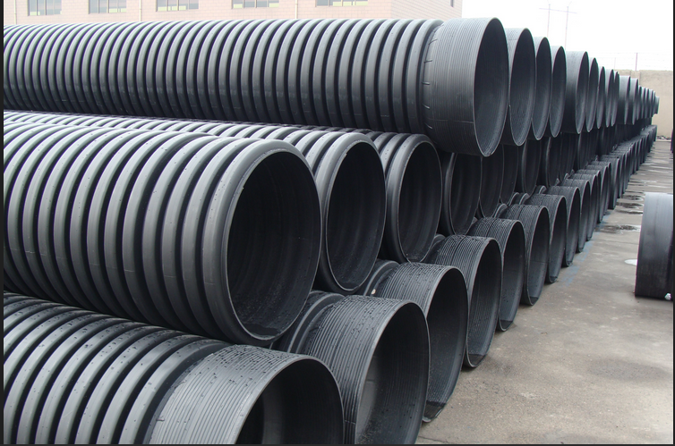 DN300 SN8 PVC-U Double Wall Corrugated Pipes