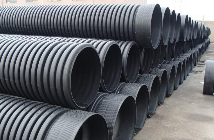 DN300 SN8 PVC-U Double Wall Corrugated Pipes