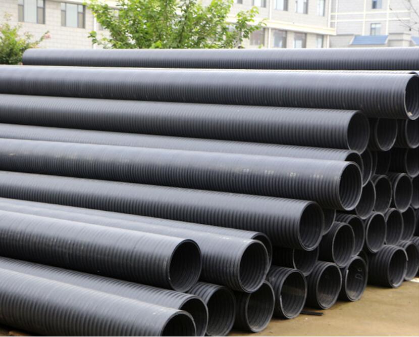 HDPE strengthened winging pipe